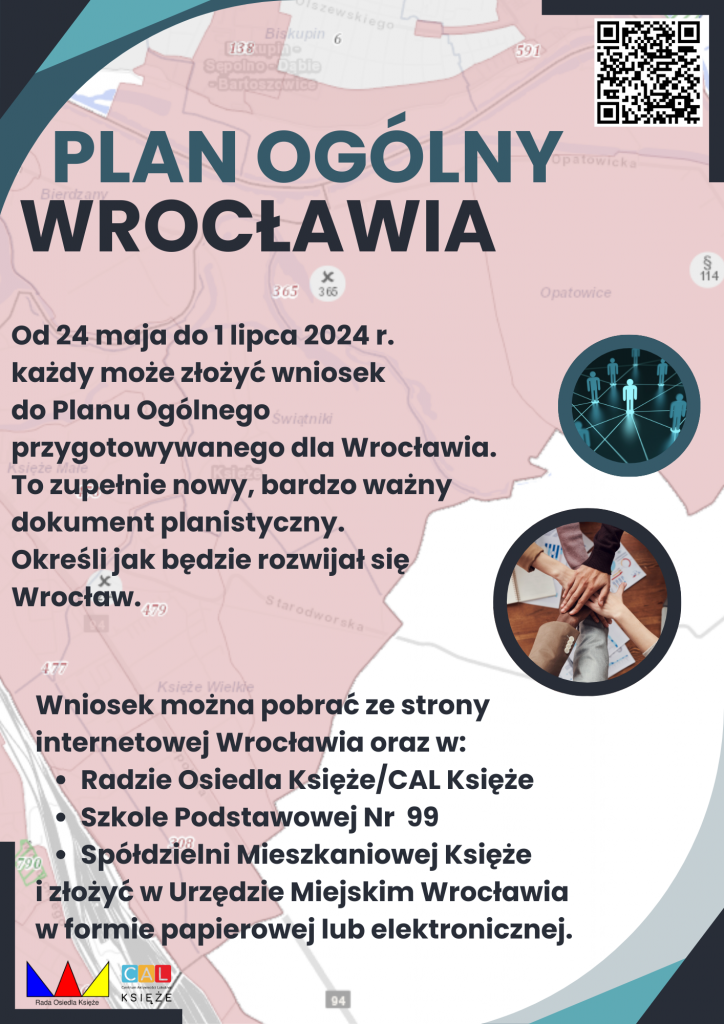 Partnerstwo Osiedla Księże - Plan Ogólny dla miasta Wrocławia